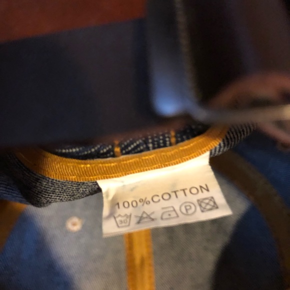 PATRIOTIC DENIM BASEBALL HAT CAP AMERICAN FLAG WITH RHINESTONES DIAMOND ACCENT - Picture 5 of 14